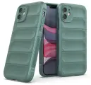 Противоударный чехол Flexible Case для iPhone 11 зеленый