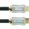 Кабель Hdmi Wize [wavc-hdmi8k-3m] 3 м, v.2.1, KLock, 19M/19M, 8K/120Hz/60Hz, 4K/144Hz/120Hz 4:4:4, e