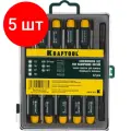 Комплект 5 наб, Набор отверток для точных работ X-Telecom, 12 предм, KRAFTOOL 25616-H-12