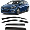 Дефлекторы боковых окон HYUNDAI I40 Хендай Ай40 седан (2011-2015)