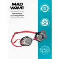 Очки для плавания MAD WAVE Spurt Mirror, red/black