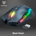 Беспроводная игровая мышь для компьютера Onikuma CW905-P Black Cloud с RGB подсветкой