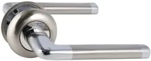 Дверные ручки Edson 21-Z01 без запирания алюминий никелированное покрытие цвет никель