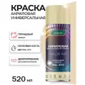 Аэрозольная краска в баллончике слоновая кость, RAL 1015, Veslee COLOR / Акриловая краска