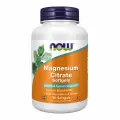 NOW Magnesium Citrate, Цитрат магния для нервной системы, сердца, суставов и мышц, 134мг 90 мягких капсул