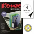 Бумага ProMEGA А4 75188, 25 л, 105 мм x 0.5 м, белый