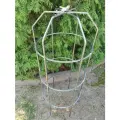 Опора Клетка с птичкой для растений пионов и роз. Высота 135см, диаметр 55см. Не окрашена.
