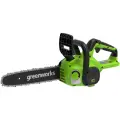 Цепная пила аккумуляторная Greenworks 24V, 25см, АКБ 4Ач и ЗУ
