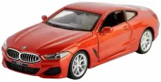 Модель машины MSZ / Metal Speed Zone BMW M850i Coupe, масштаб 1:35, 14,5 см, свет, звук, инерция, красная