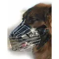 Намордник для собак металлический кожаный Schatz 3
