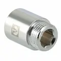 Сантех VALTEC фитинг удлинитель 3/4 вн. х60мм хром VTr.198. C.0560 ЛОТ 2 шт