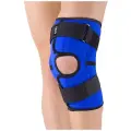 Ортез на коленный сустав с металлическими шарнирами, бандаж разъемный, наколенник NKN-149 размер L