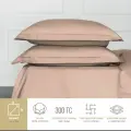 Комплект наволочек BELLEHOME Стефания Cappuccino, 50х70, 100% хлопок, сатин премиум
