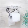 Настенный металлический держатель Bogacho Monstera Deliciosa для туалетной бумаги с декоративными коваными элементами