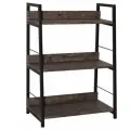 Стеллаж на металлокаркасе BRABIX LOFT SH-002 600х350х845 мм, цвет морёный дуб 641231