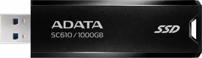 Внешний диск SSD A-Data SC610, 1ТБ, черный [sc610-1000g-cbk/rd]