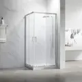 Душевой уголок Veconi Rovigo 100х80 RV27CH-10080-01-C8 без поддона, стекло прозрачное, профиль хром