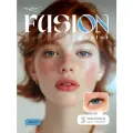 Цветные контактные линзы OKVision Fusion 3 месяца, -1.50 8.6, Blue 3, 2 шт.