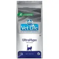 Сухой корм Vet Life Cat Ultrahypo для кошек при пищевых аллергиях и пищевых непереносимостях Диетический, 2 кг.