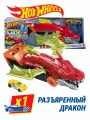Машинка Hot Wheels GTK42 грузовик Хот Вилс разъяренный дракон Mattel