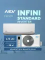 Сплит-система инверторная MDV MDSAG-09HRDN8, Wi-Fi, голосовое управление, пульт ДУ