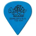 412P1.00 Tortex Sharp Медиаторы 12шт, толщина 1,00мм, Dunlop