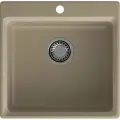 GranFest Композит Мойка LEVEL 510 1-чаша 510*500мм песочный арт. GF-