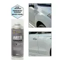 Краска PEUGEOT, код N9, BLANC NACRE, автомобильная эмаль FixPaint Spray, 2 аэрозольных баллончика по 520 мл, 1-й и 2-й слой