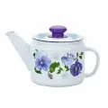 Чайник эмалированный 1 л Анютины глазки Лысьвенские эмали