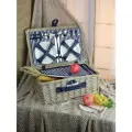 Набор для пикника Holiday Basket, с термосумкой, 4 персоны, 15x43x26 см