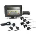 Парктроник MasterPark 041-6-P с двумя камерами, шестью датчиками и монитором 4.3 дюйма. Камера заднего вида с монитором