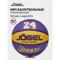 Баскетбольный мяч тренировочный игровой Jogel Streets Legend24, размер 7