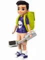 Кукла Polly Pocket Николас c селфи палкой Полли Покет Selfie Stick Nicolas Mattel