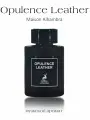 Парфюмерная вода парфюм мужской арабский стойкий Opulence Leather, Alhambra Missiom, 100 мл