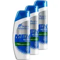 Мужской шампунь для волос Head & Shoulders Sport Fresh с освежающей мятой комплект 3 шт по 400 мл