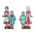 Набор для вышивания на пластиковой канве 'Врачи', 19 х 12 см, МП Студия