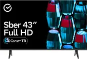 43 Телевизор SBER SDX-43F2139 VA RU, черный