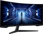 Монитор игровой Samsung Odyssey G5 34/VA/3440х1440/165Гц/черный (C34G55TWWI)