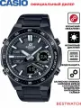 Наручные часы CASIO, черный/черный