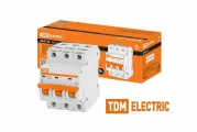 Автоматический выключатель TDM ВА47-29 3Р 2А 4.5кА С SQ0206-0101