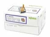 Клемма на 2 провода Wago 222-413 0,08-4 кв. мм (150 шт.)