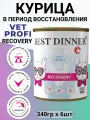 Консервы Best Dinner Vet Profi Recovery, для кошек и собак, при истощении, и послеоперационном восстановлении 6шт х 340г