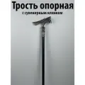Трость для ходьбы с клинком сувенирная(птица на черепе)