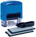 Штамп самонаборный 5-строк, оттиск 58х22 мм, без рамки, TRODAT IDEAL 4913 P2, касса В комплекте, 154356