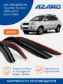 Дефлекторы AZARD Hyundai Tucson I 04-10 кроссовер, нак, 4шт