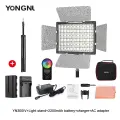 YongNuo YN300 IV YN300IV RGB полноцветная камера 3200K-5600K фото Светодиодная лампа для видео с адаптером питания переменного тока NP750 фотокомплект, Kit 5