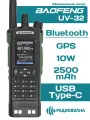 Рация Baofeng UV-32 10W USB Type-C GPS Bluetooth