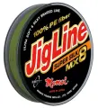 Плетеный шнур Jigline MX8 Super Silk, длина 100 м, толщина 0,27 мм, тест 23 кг, цвет оливковый