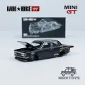 Kaido House x MINI GT 1:64 Chevrolet Silverado Dually / Datsun 510 металлическая модель автомобиля