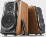 Колонки Edifier S1000, мощность 120Вт, Bluetooth 5.0, пульт ДУ, коричневые